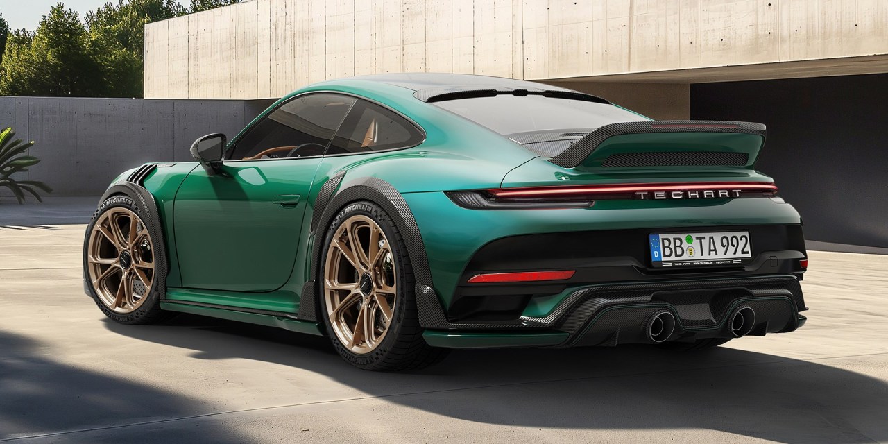 Techart GTstreet R Touring to próba poprawienia doskonałości. Nie jestem przekonany, czy udana