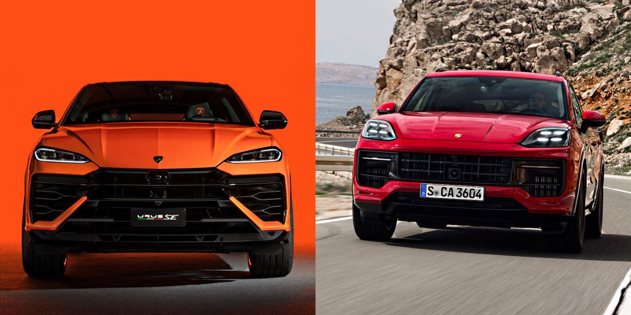 Bitwa nowych SUV-ów VAG-a. Porsche Cayenne GTS kontra Lamborghini Urus SE