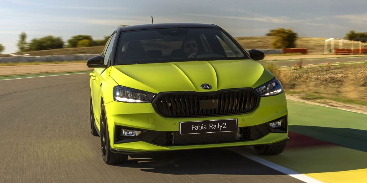 Skoda Fabia Rally2 to taka jakby nowa Fabia RS. Ale nie dla psa chorizo