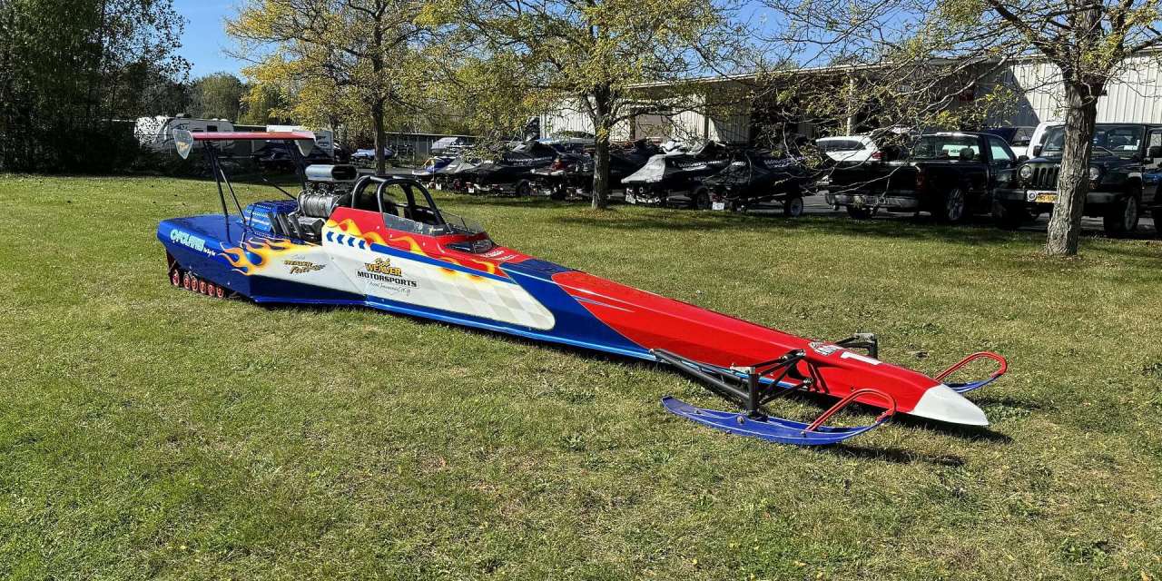 Nadchodzi zima. Na Twojej liście zakupów powinien znaleźć się dragster śnieżny