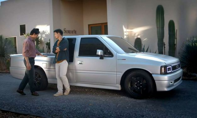 To się nazywa „wejście smoka”. Pickup od Isuzu to restomod idealny