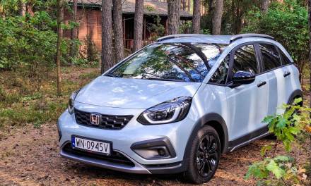 Honda Jazz Crosstar to doskonały samochód dla działkowicza – i nie tylko. Pojechałem nią do Wilgi